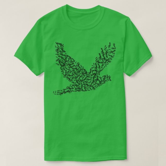 Pigeon made of peace T-Shirt (Design Front)