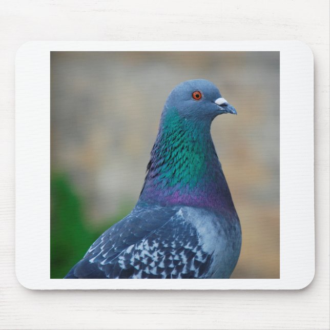 Pigeon Mouse Pad (Front)