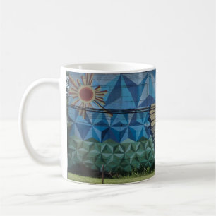 Pigeon mural - Detroit, Michigan Coffee Mug