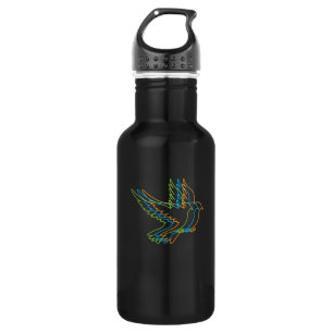 Pigeon Outline Design for Pigeon Lovers 532 Ml Water Bottle
