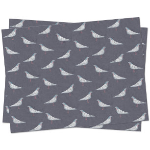 Pigeon Pattern Tissue Paper
