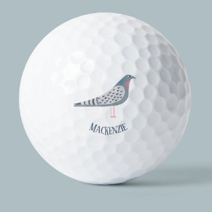 Pigeon Personalised Golf Balls