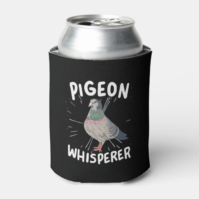 Pigeon - Pigeon Whisperer Can Cooler (Can Front)
