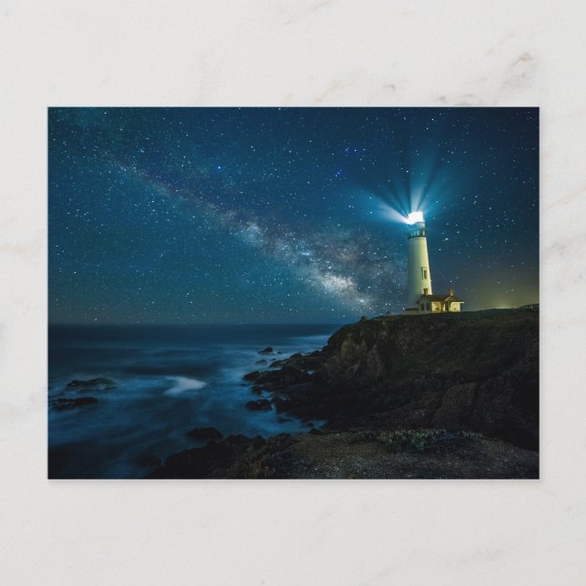 Pigeon Point Light Station California Postcard (Front)