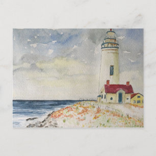 Pigeon Point Lighthouse California Postcard