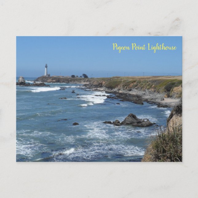 Pigeon Point Lighthouse Postcard (Front)