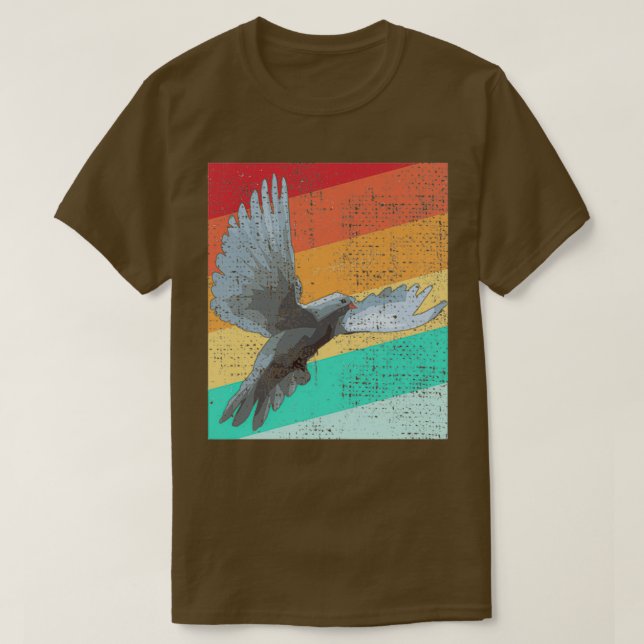 Pigeon Retro Pigeon Breeder 1 T-Shirt (Design Front)
