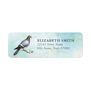 Pigeon Return Address Labels