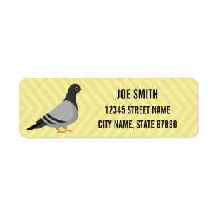 Pigeon Return Address Labels
