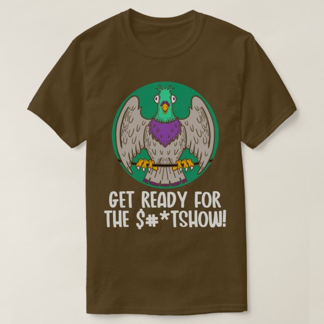 Pigeon Show T-Shirt (Design Front)