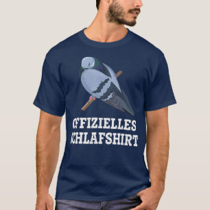 Pigeon Sleep with Pigeons Gift T-Shirt