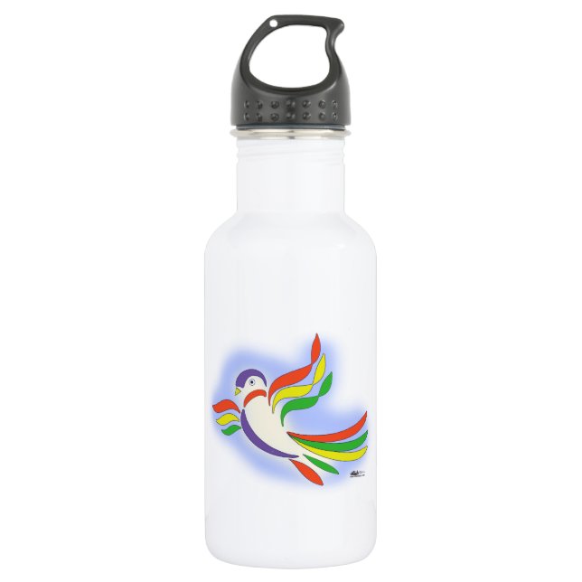 Pigeon Stylised Bird 532 Ml Water Bottle (Front)
