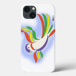 Pigeon Stylised Bird iPhone 13 Case