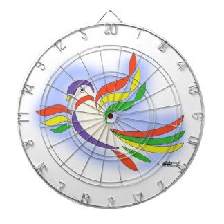 Pigeon Stylised Bird Dartboard