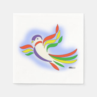 Pigeon Stylised Bird Napkin