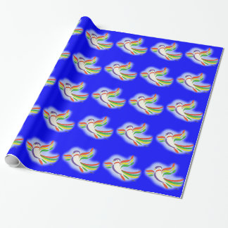 Pigeon Stylised Bird Wrapping Paper