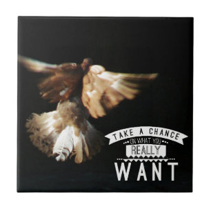 Pigeon Take A Chance Tile