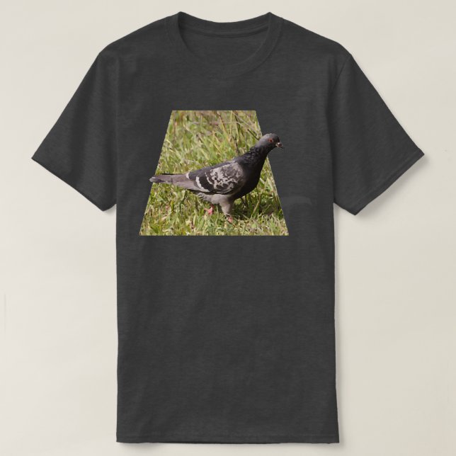 Pigeon walking out 1 T-Shirt (Design Front)
