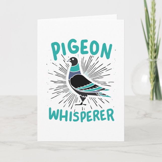 Pigeon Whisperer Card (Front)