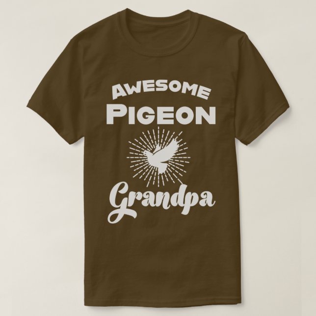 Pigeon Whisperer Pigeon Lover Pigeon Breeder Birds T-Shirt (Design Front)