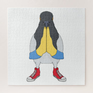 Pigeon with Shoes Jigsaw Puzzle