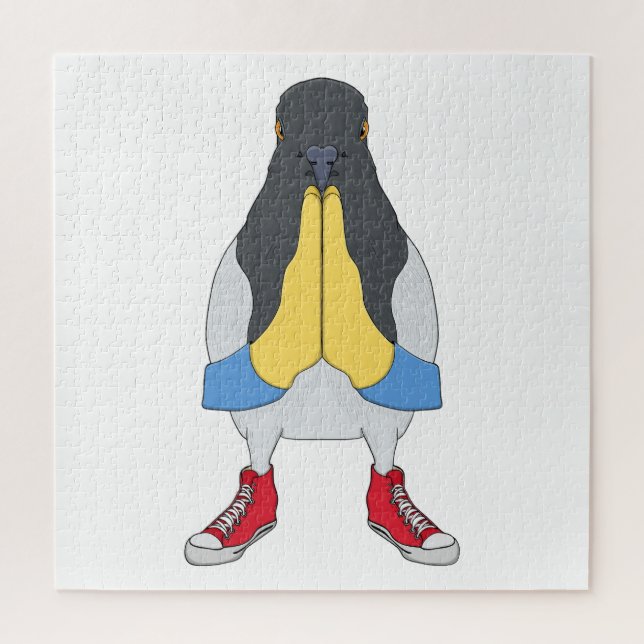 Pigeon with Shoes Jigsaw Puzzle (Vertical)