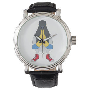 Pigeon with Shoes Watch