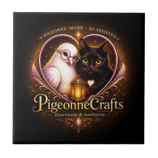 PigeonneCrafts Heartmade Tile