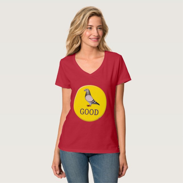 Pigeons-GOOD! T-Shirt (Front Full)