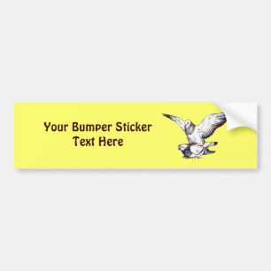 Pigeons Mating Bumper Sticker
