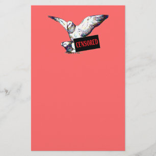 Pigeons Mating:  Censored! Stationery