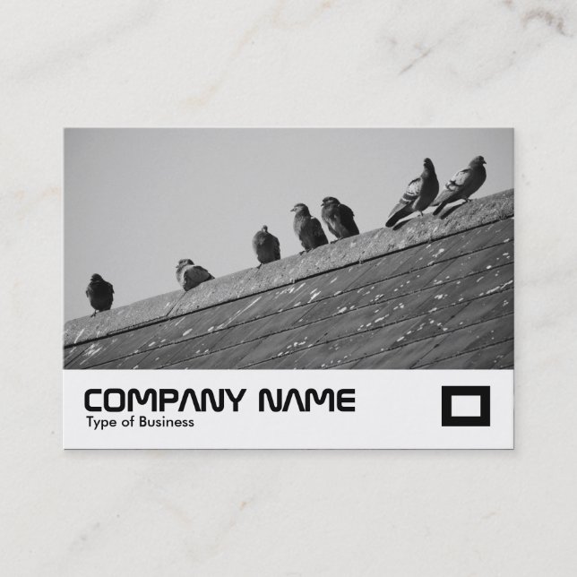 Pigeons on a Roof Business Card (Front)