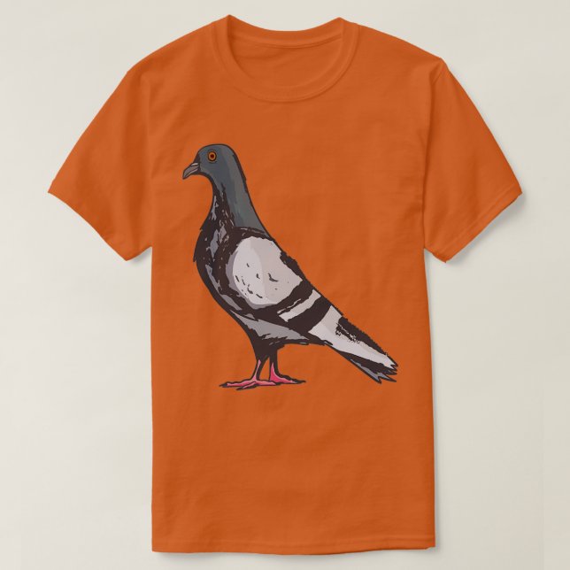 pigeons pigeon city pigeon carrier pigeon gift ide T-Shirt (Design Front)