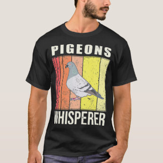 Pigeons WHISPERER birds pigeon Sports Club T-Shirt