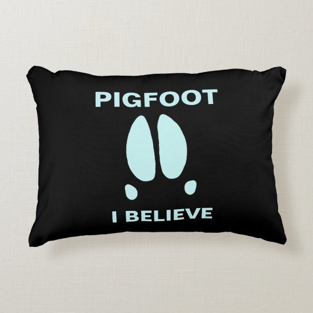 Pigfoot - I Believe Decorative Cushion (Front)