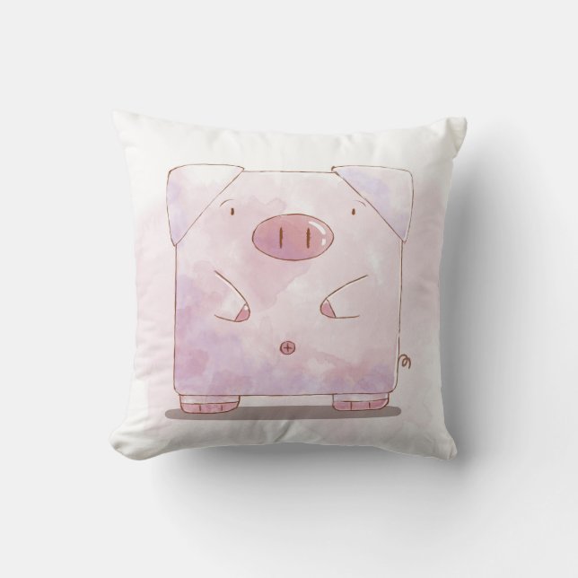 Piggie cutie  cushion (Front)