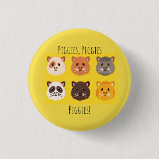 Piggies, Piggies, Piggies! 3 Cm Round Badge