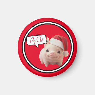 Piggin' Out Magnet