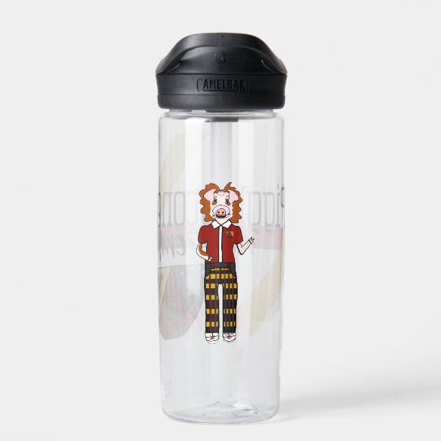 Pigglestone Academy Water Bottle 4 (Back)