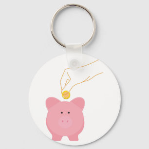Piggy Bank Key Ring