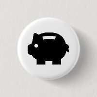 'Piggy Bank' Pictogram Button