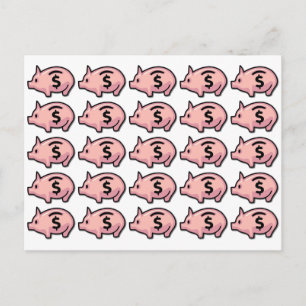 Piggy Banks Postcard