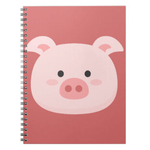 Piggy Birthday Kids Art Notebook