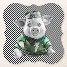 Piggy Coaster