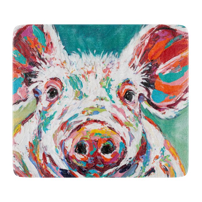 Piggy Cutting Board (Front)