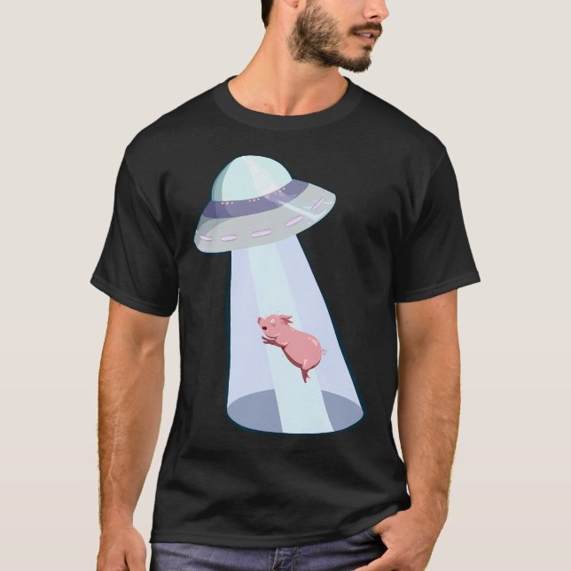 Piggy In Space T-Shirt (Front)