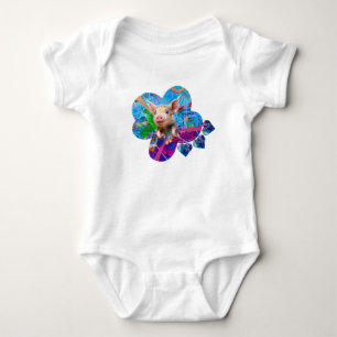 Piggy Loves Me Baby Body Suit Bodysuit