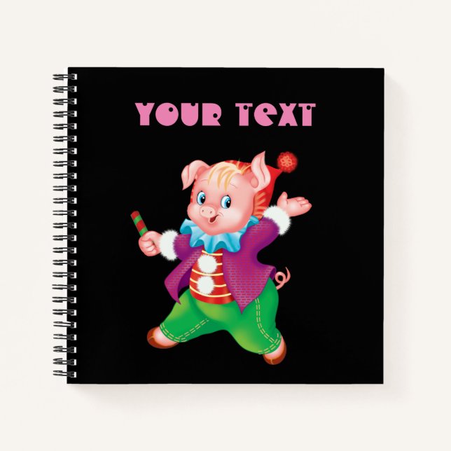 piggy notebook (Front)