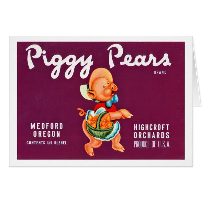 Piggy Pears (Front Horizontal)