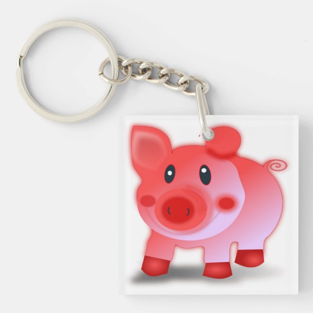 PIGGY PIGLET KEY RING (Front)